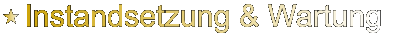 Instandsetzung & Wartung